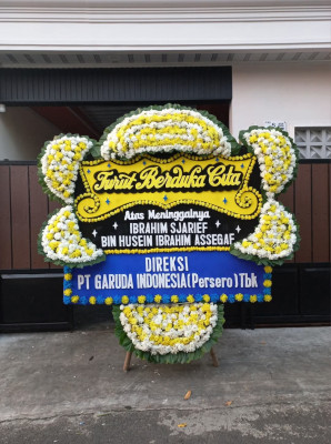 Papan Bunga Duka di Bencongan Indah